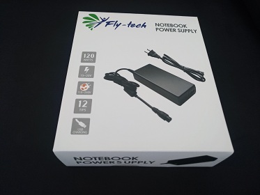 Alimentatore Universale Fly-Tech® per Notebook - 120W 12 connettori incluso Lenovo